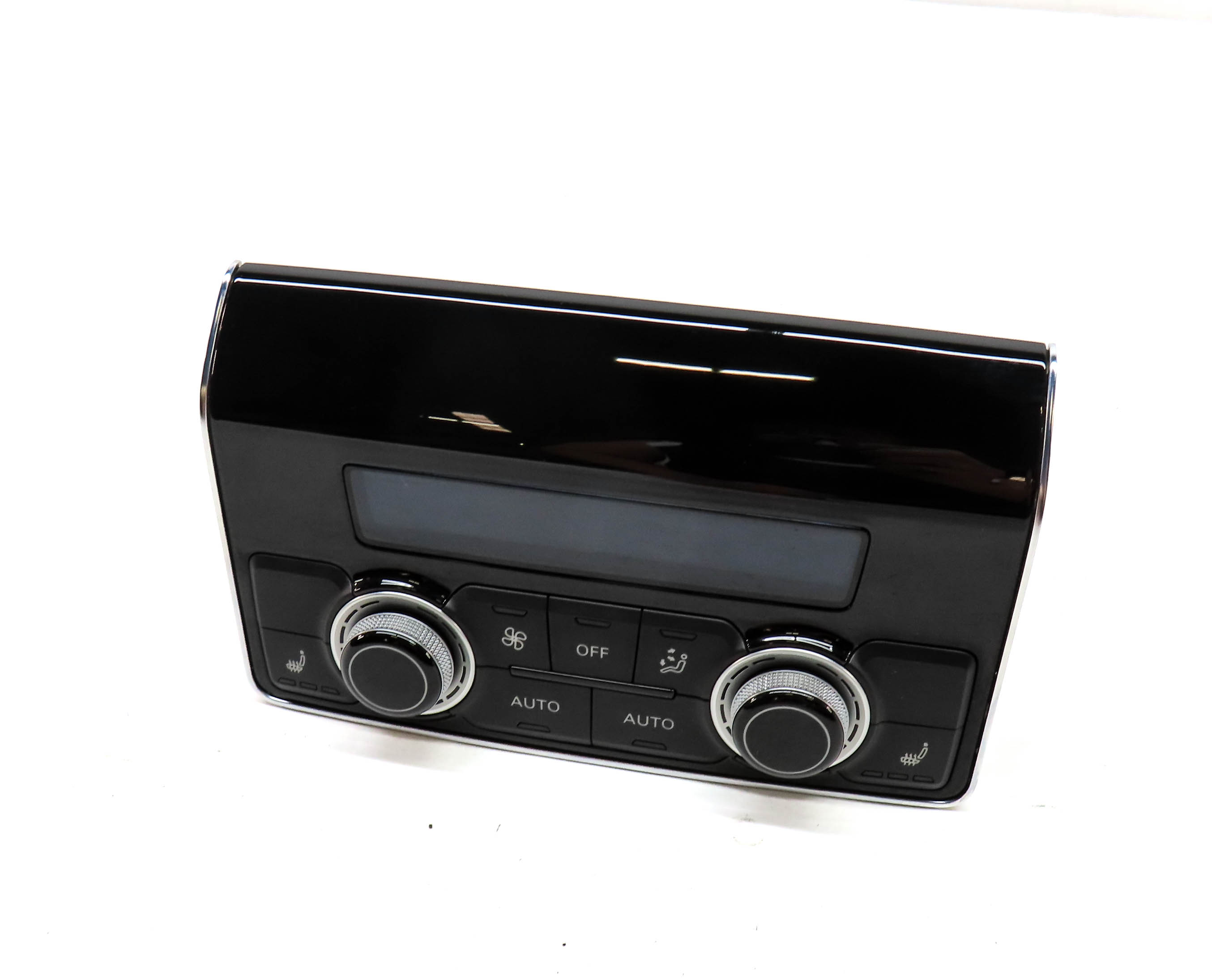 2011-2014 AUDI A8 S8 (D4 4H) REAR HEATER A/C TEMPERATURE CLIMATE CONTROL PANEL — exact item pictured